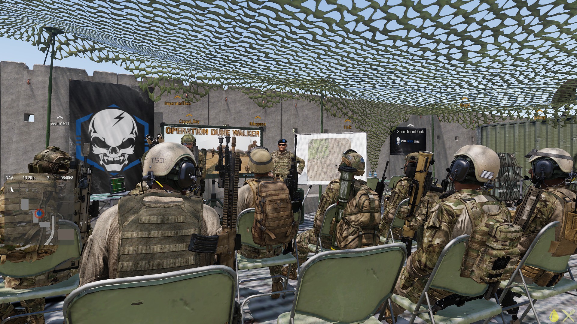 Briefing Special Tactical Service